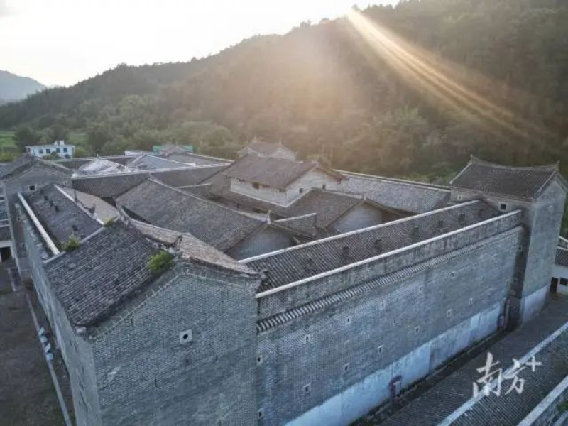 建于清代的滿堂大圍被改造為4A級旅游景區 圖片